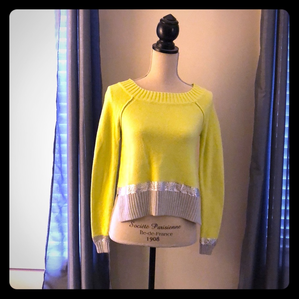 Neon Yellow sweater